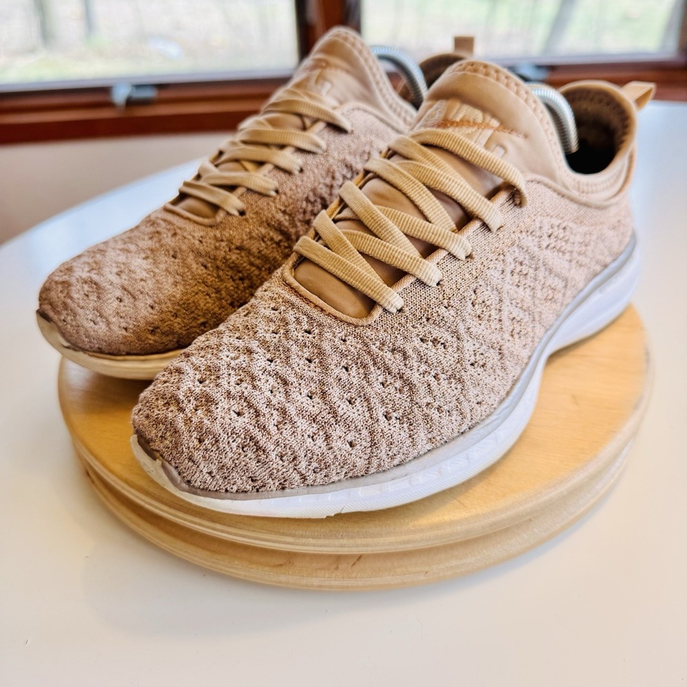 APL Techloom Phantom Rose Gold Sneakers Running Shoes Women's Size 7.5 Lululemon